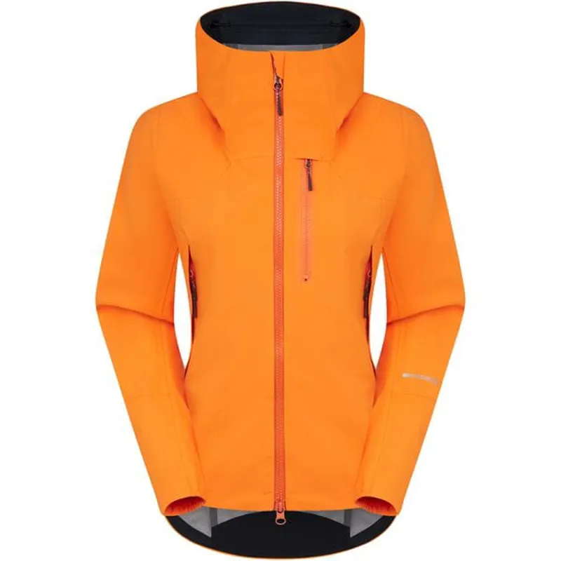 Madison DTE 3-Layer Women's Waterproof Jacket in Mango Orange